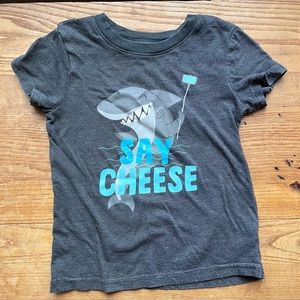 “Say Cheese” Shark Tee